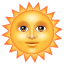 Солнце с лицом