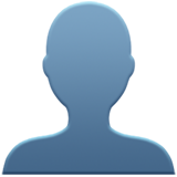 силуэт человека эмоджи