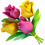 букет цветов эмоджи