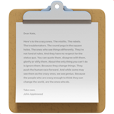 планшет с зажимом