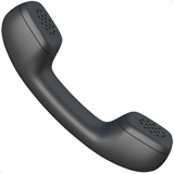 телефоная трубка эмоджи