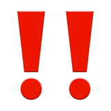 двойной восклицательный знак символ