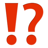 восклицательный и вопросительный знаки