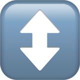 стрелка вверх-вниз