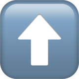 стрелка вверх символ