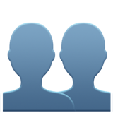 силуэт груди эмоджи