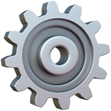 шестерня эмотикон