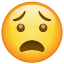 боль смайлик U+1F627 боль смайлик U+1F627