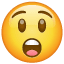 удивленный эмоджи U+1F632 удивленный эмоджи U+1F632