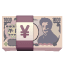 банкнота иен эмоджи U+1F4B4 банкнота иен эмоджи U+1F4B4