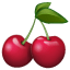 вишня эмоджи U+1F352 вишня эмоджи U+1F352