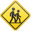 знак осторожно дети U+1F6B8 знак осторожно дети U+1F6B8