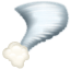 торнадо эмоджи U+1F32A торнадо эмоджи U+1F32A