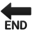 End стрелка эмоджи U+1F51A End стрелка эмоджи U+1F51A