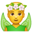 фея эмоджи U+1F9DA фея эмоджи U+1F9DA