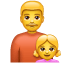 папа дочь U+1F468 U+1F467 папа дочь U+1F468 U+1F467