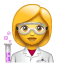 ученая U+1F469 U+1F52C ученая U+1F469 U+1F52C