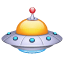 НЛО эмоджи U+1F6F8 НЛО эмоджи U+1F6F8