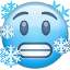 синие лицо U+1F976 синие лицо U+1F976
