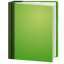 зеленая книга U+1F4D7 зеленая книга U+1F4D7