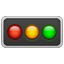 светофор горизонтально U+1F6A5 светофор горизонтально U+1F6A5