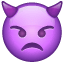гоблин эмоджиi U+1F47F гоблин эмоджиi U+1F47F