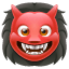 огер эмоджи U+1F479 огер эмоджи U+1F479