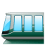 электричка эмоджи U+1F688 электричка эмоджи U+1F688