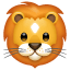 Угадай фильм или мультфильм? Lion-face_1f981