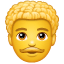 мужчина с локонами U+1F468 U+1F9B1 мужчина с локонами U+1F468 U+1F9B1