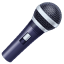 микрофон эмоджи U+1F3A4 микрофон эмоджи U+1F3A4