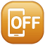 выключенный мобильный телефон символ U+1F4F4 выключенный мобильный телефон символ U+1F4F4