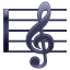 нотный ключ U+1F3BC нотный ключ U+1F3BC