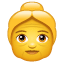 бабушка эмоджи U+1F475 бабушка эмоджи U+1F475