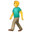 пешеход эмоджи U+1F6B6 пешеход эмоджи U+1F6B6