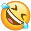 ROFL эмоджи U+1F923 ROFL эмоджи U+1F923
