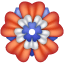 розочка эмоджи U+1F3F5 розочка эмоджи U+1F3F5