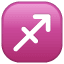 Знак зодиака стрелец U+2650 Знак зодиака стрелец U+2650