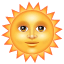 солнце с лицом U+1F31E солнце с лицом U+1F31E
