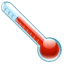 термометр эмоджи U+1F321 термометр эмоджи U+1F321